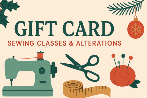 The Sandy Seamstress Gift Cards ($50-$400)