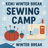 Winter Break Sewing Camp for Keiki | Dec 29-31| 11a-1p